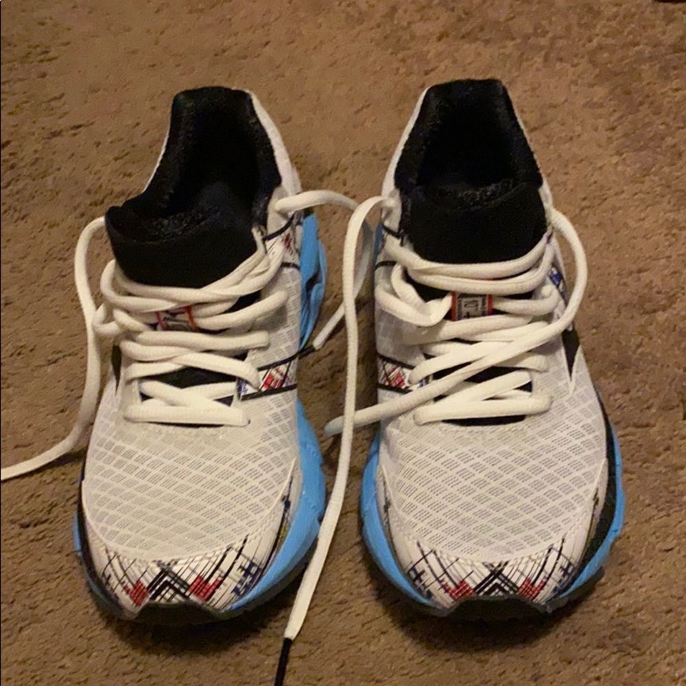 Mizuno running shoes.